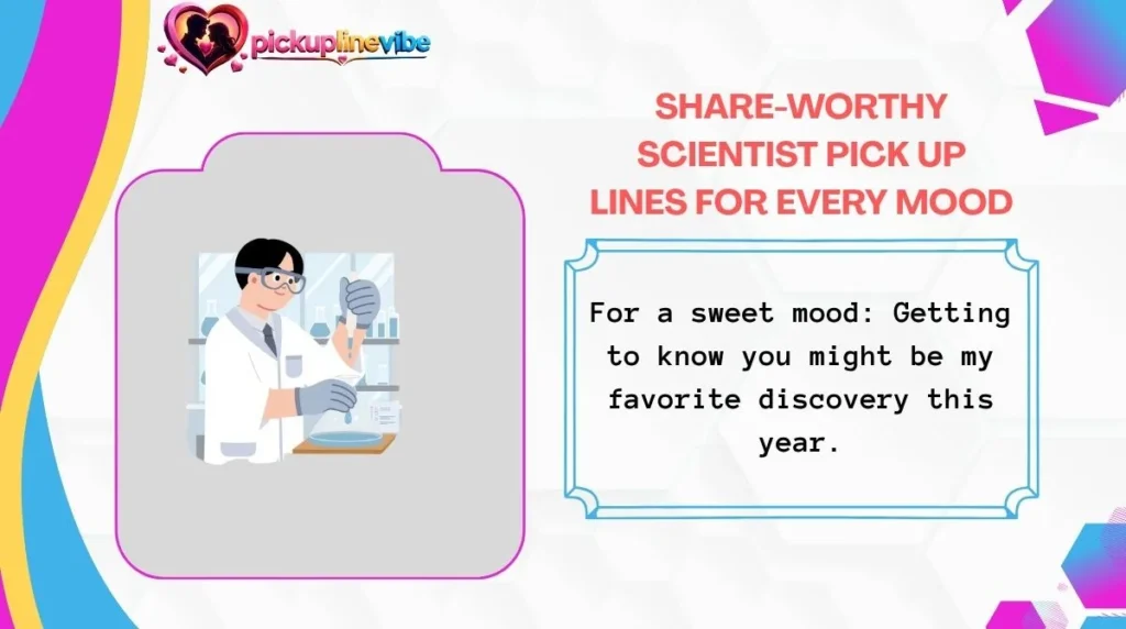 Share-Worthy Scientist Pick Up Lines for Every Mood