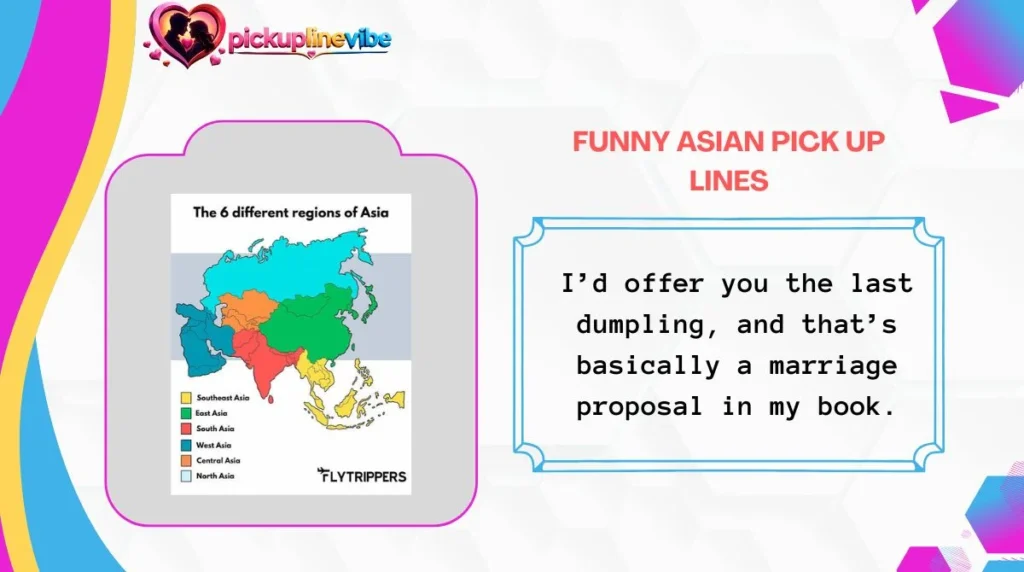 Funny Asian Pick Up Lines