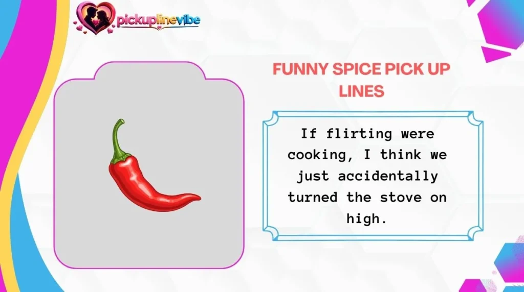 Funny Spice Pick Up Lines