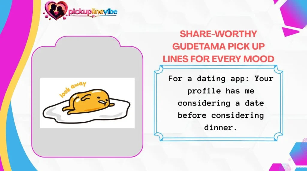 Share-Worthy Gudetama Pick Up Lines for Every Mood