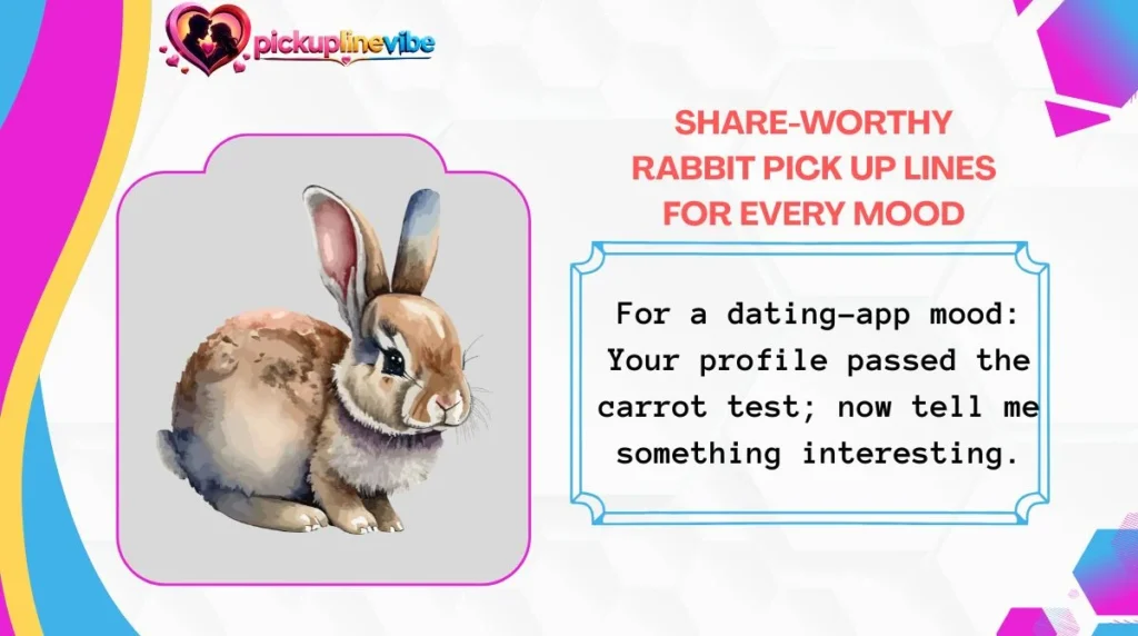Share-Worthy Rabbit Pick Up Lines for Every Mood