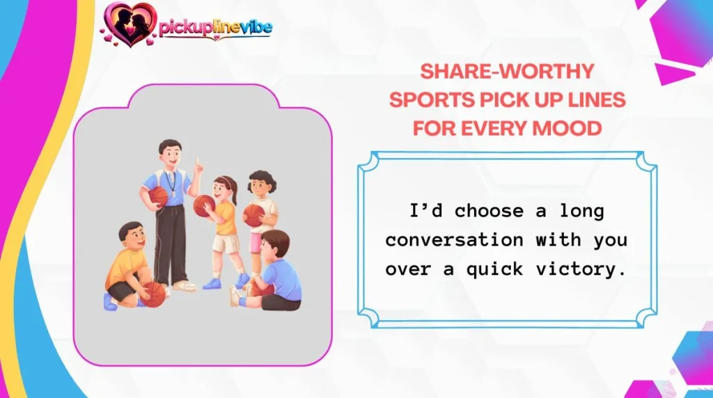 Share-Worthy Sports Pick Up Lines for Every Mood