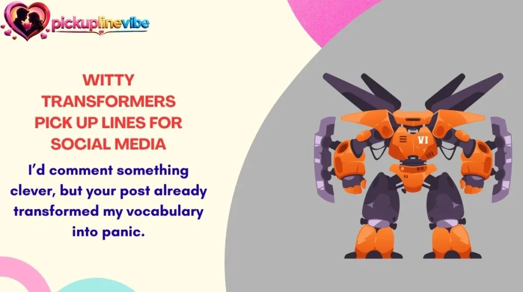 Witty Transformers Pick Up Lines for Social Media