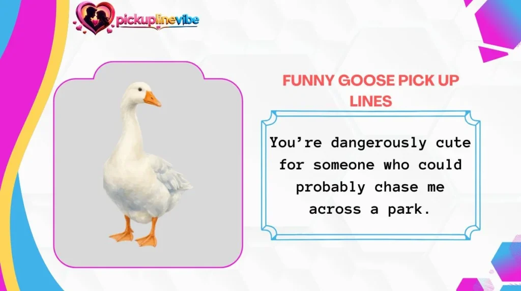 Funny Goose Pick Up Lines