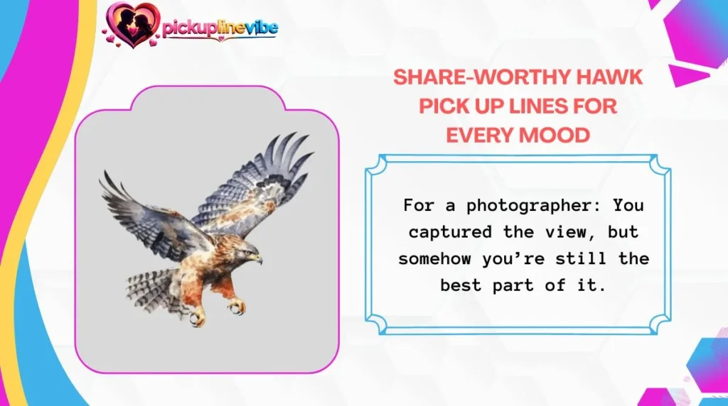Share-Worthy Hawk Pick Up Lines for Every Mood