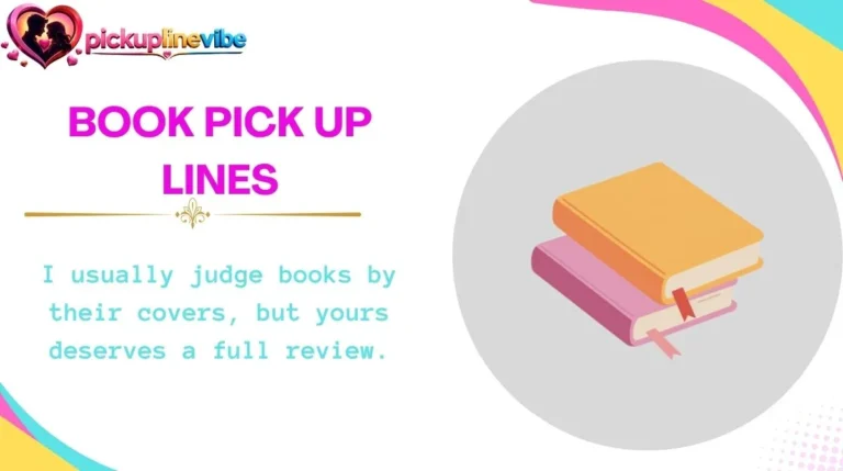 Book Pick Up Lines