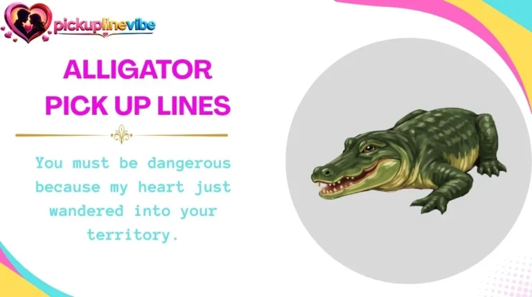 Alligator Pick Up Lines